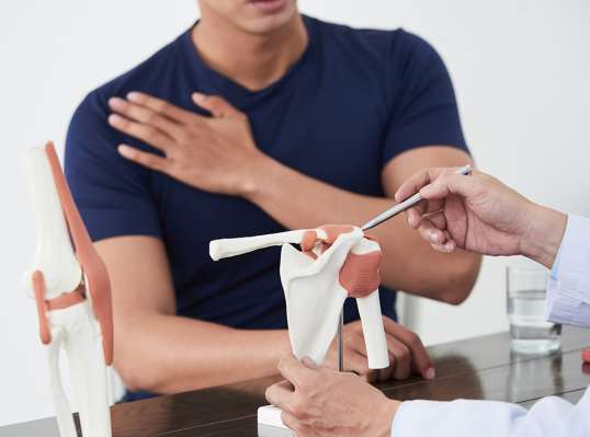 Behandlung einer Rotatorenmanschettenruptur - Orthopädie in Düsseldorf